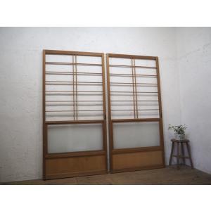 タJ0332◇(2)【H176,5cm×W88cm】×2枚◇昭和レトロなデザイン