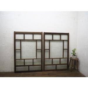 タT119◇(3)【H69,5cm×W78cm】◇アンティーク◇味わいのある古い木枠