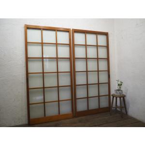 タU136◇(1)【H186cm×W88,5cm】×2枚◇ビンテージ◇可愛い白