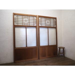 タV0518◇(1)【H176cm×W67cm】×4枚◇ 素敵なデザインのレトロな雪見