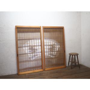 レトロ 木製 引き戸 障子戸 建具 4枚 楽天市場】▽現状販売▽ アンティーク建具 障子戸4枚セット 引き戸