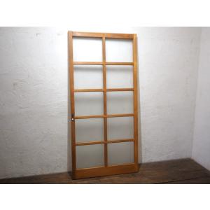 タZ0503◇(8)【H177cm×W88,5cm】◇アンティーク◇ゆらゆらガラス