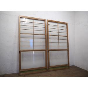 タG0746◇【H175cm×W88cm】×2枚◇昭和レトロな味わいの古い木製 タG0746◇【H175cm×W88cm】×2枚◇昭和レトロな味わいの古い木製