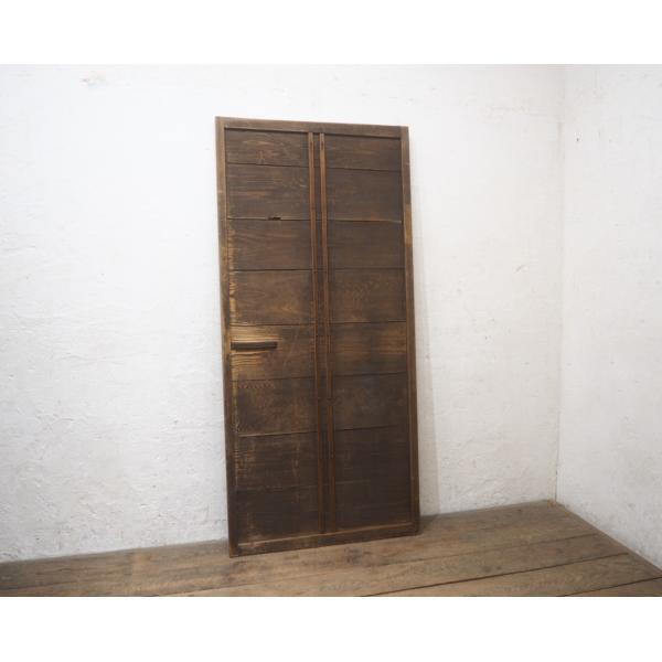 タZ1479◆【H162,5cm×W75cm】◆アンティーク◆素朴な味わいの古い木製ドア◆古建具 板...