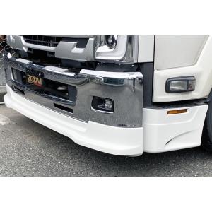 いすゞ 07フォワード 標準幅用エアロ フロントハーフスポイラー＆ステップアンダーカバーセット ZO...