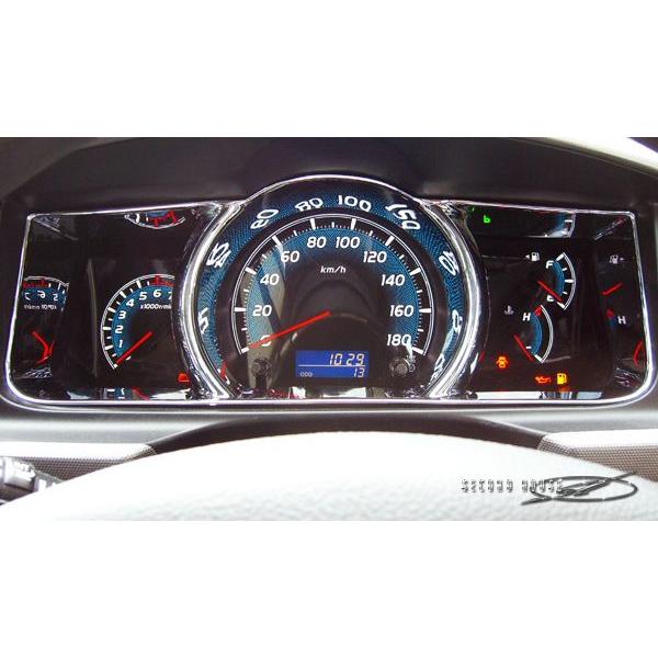 クロームメーターカバー ハイエース レジアスエース 200系 1型、2型、3型 年式H16/8〜H2...