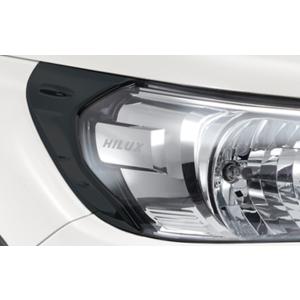 ハイラックス 新型ハイラックス 純正サイドバイザー タイトヨタ純正