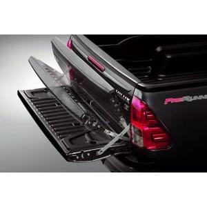 新型ハイラックス テールゲートリフトアシスト タイトヨタ純正アクセサリ 重たいゲートの開閉を軽減 即...