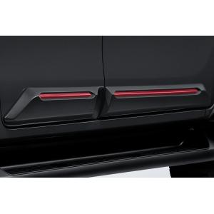 トヨタ純正 ハイラックス GUN125 前期 後期 シルバー ドアサイドモール