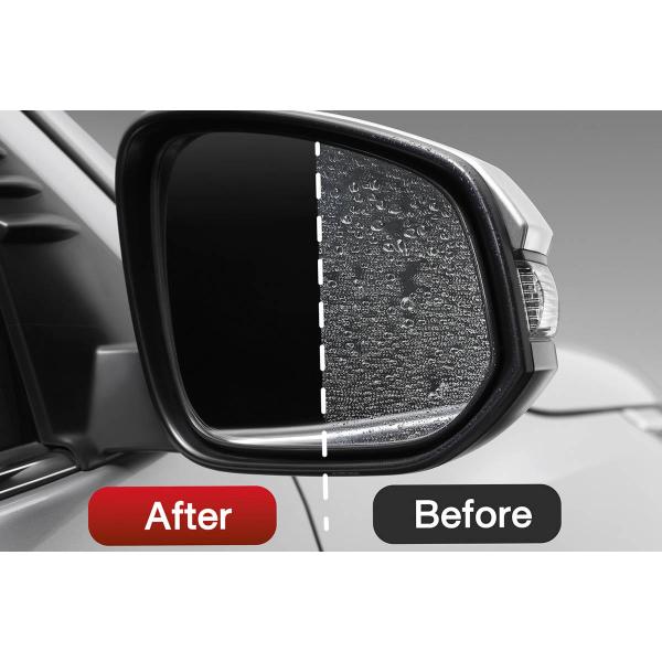 新型ハイラックス レインプルーフサイドミラーフィルム タイトヨタ純正アクセサリ 撥水 全年式対応 定...