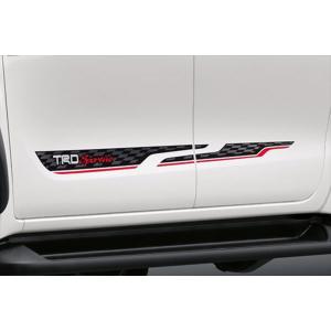 ハイラックス HILUX トヨタ 純正 TRD マッドガード マッドフラップ