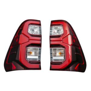 新型ハイラックス LEDリアコンビネーションランプ 左右セット 本国タイ仕様 タイトヨタ純正部品 前期X.Z.特別仕様車 20/8からの後期X向け テールランプ GUN125