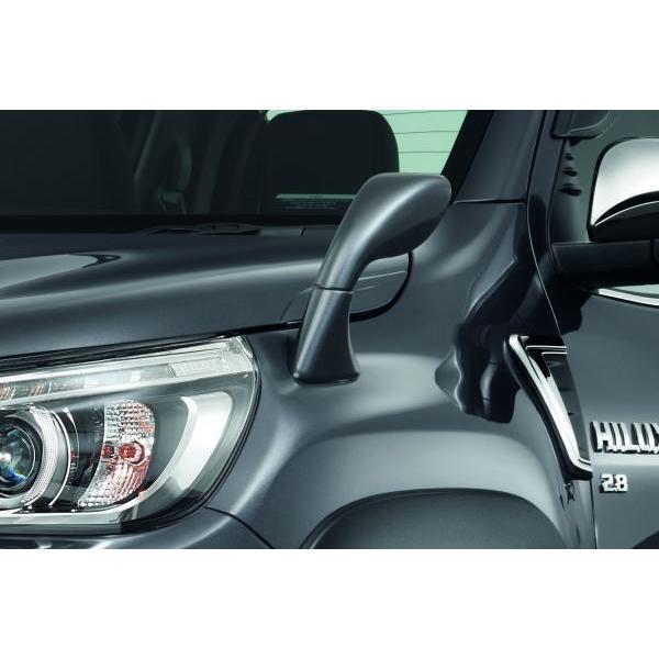 在庫処分 新型ハイラックス フェンダーミラー 218 アティチュードブラック タイトヨタ純正アクセサ...