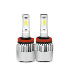 YAOFAO プリウス 30系 ZVW30 led ヘッドライト ロービーム H11 12v/24v 対応 8000lm 6500k 2個 72W/セ｜セカンドライフ