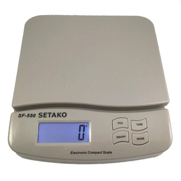SETAKO 1g単位で最大25kg計量 デジタルスケール 精密はかり 電子秤 日本語説明書付