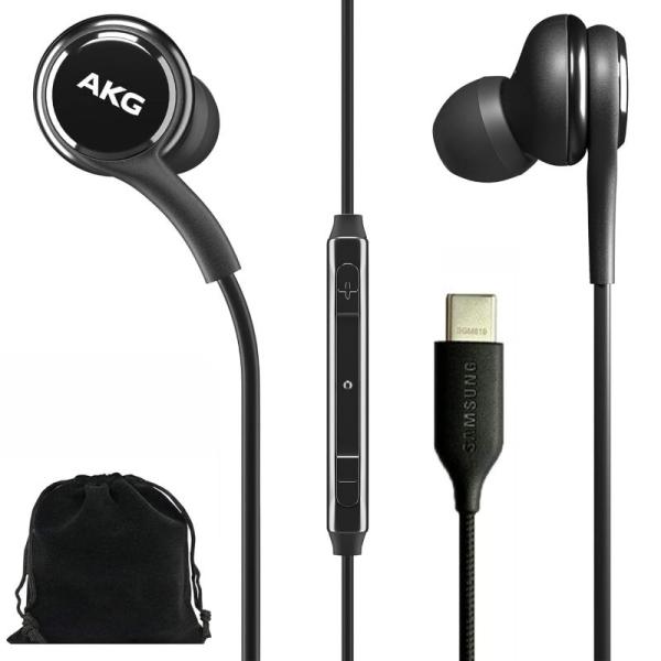 SAMSUNG AKG イヤホン オリジナル USB Type C インイヤー イヤホン ヘッドホン...