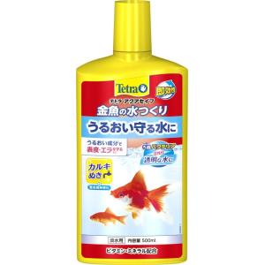 テトラ (Tetra) 金魚の水つくり 500ミリリットル うるおい成分配合カルキ抜き入り粘膜保護剤...