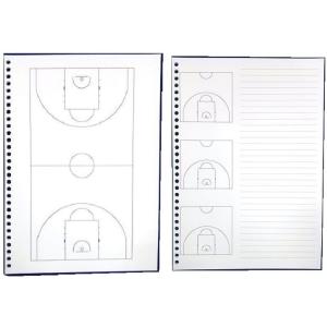 バスケットボール　戦略ルーズリーフ２点セット　（オールコート＋ハーフコート）