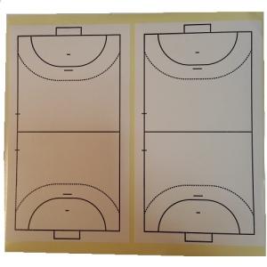 ハンドボール　コートステッカー　１０面入り