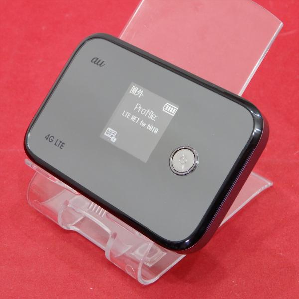 au　Wi-Fi WALKER LTE  HWD11　4G LTE　ブラック  NO.2204270...