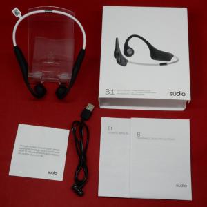 Sudio B1 骨伝導ネックバンドヘッドホン ブラック