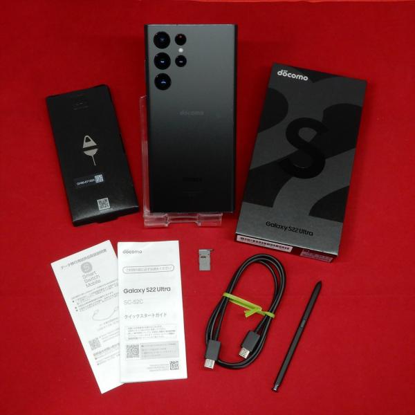 SAMSUNG Galaxy S22 Ultra SC-52C 5G対応 docomo SIMフリー...