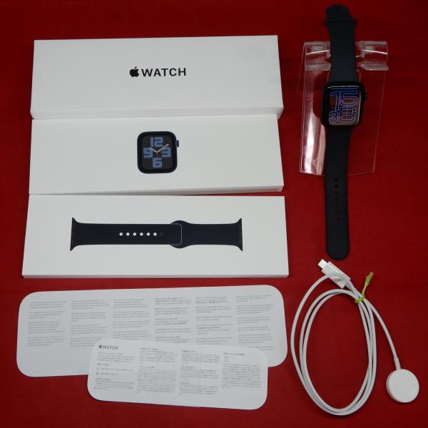 Apple Watch SE 第2世代 GPSモデル 44mm MXEK3J/A ミッドナイトスポー...