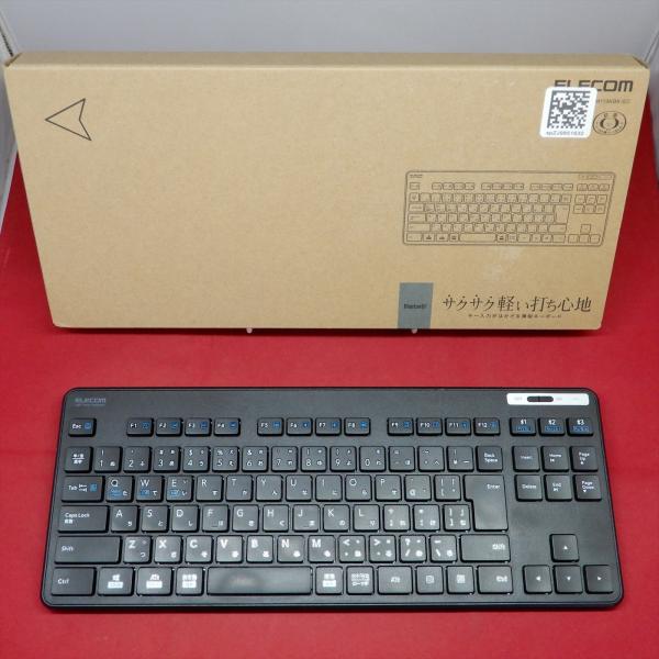 ELECOM TK-FBM119KBK ワイヤレスキーボード Bluetooth5.0 ブラック