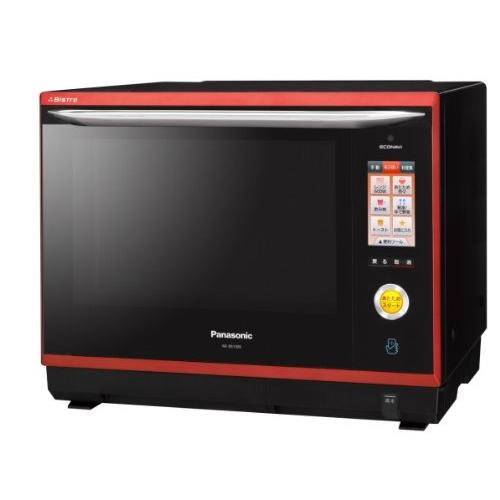パナソニック 3つ星 ビストロ スチームオーブンレンジ 30L ルージュブラック NE-BS1000...