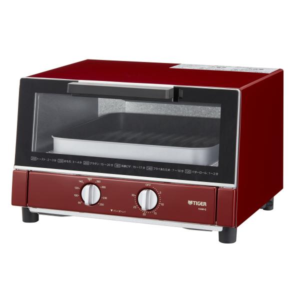 タイガー オーブン トースター レッド やきたて KAM-G130-R Tiger