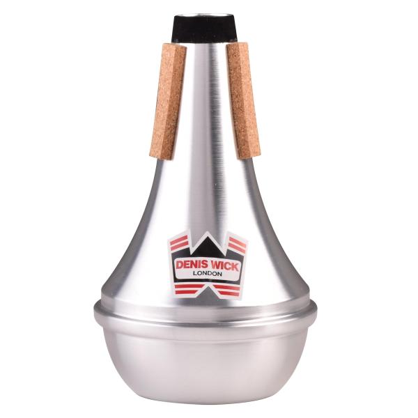 Denis Wick デニスウィック ミュート トランペット コルネット用 ストレート アルミ 55...