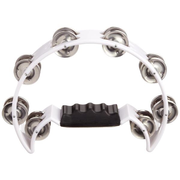 KC タンバリン 半月型 HMT-2005 ホワイト