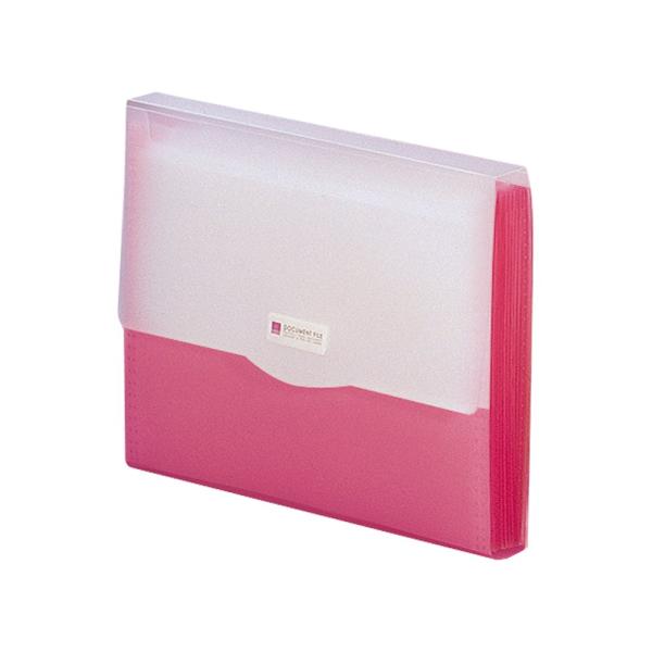 リヒトラブ ドキュメントファイル A4 レッド G5610-3