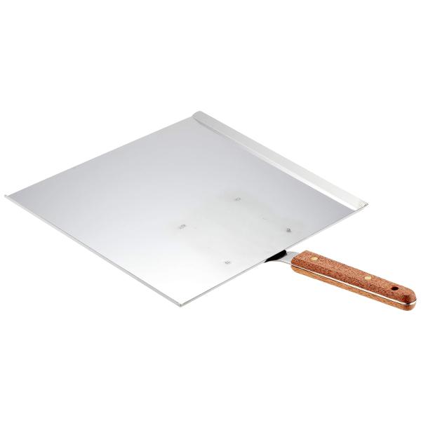 遠藤商事 TKG お好み焼きヘラ チリトリ型 大 幅×奥行×全長(mm)275×271×435 ステ...