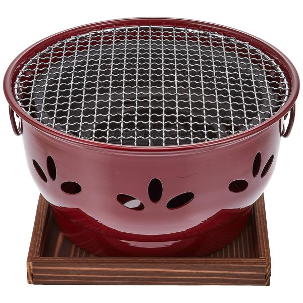 池永鉄工(Ikenaga Iron Works) 七輪 26cm 炭火焼 網焼き 炭火焼 焼き肉 日...