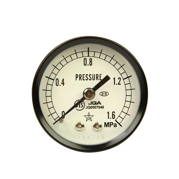 右下精器 汎用圧力計A50・R1/4後 S-130・1.6MPA