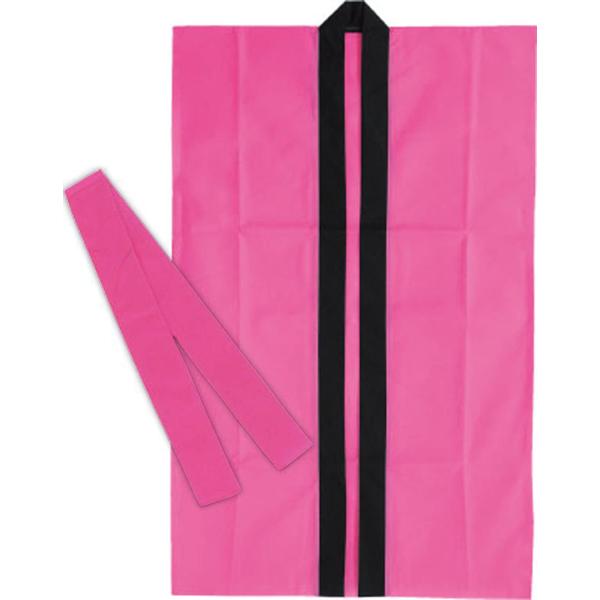 アーテック ロングハッピ不織布 桃 S(ハチマキ付) 001171