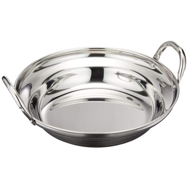 桃印 18-0ステンレス 寄せ鍋 21cm