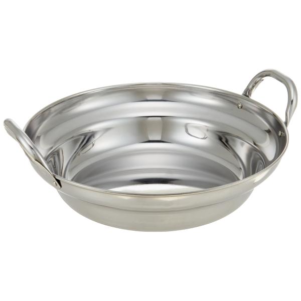 神子島製作所 桃印 寄せ鍋 24cm 18-0ステンレス 日本 QYS05024