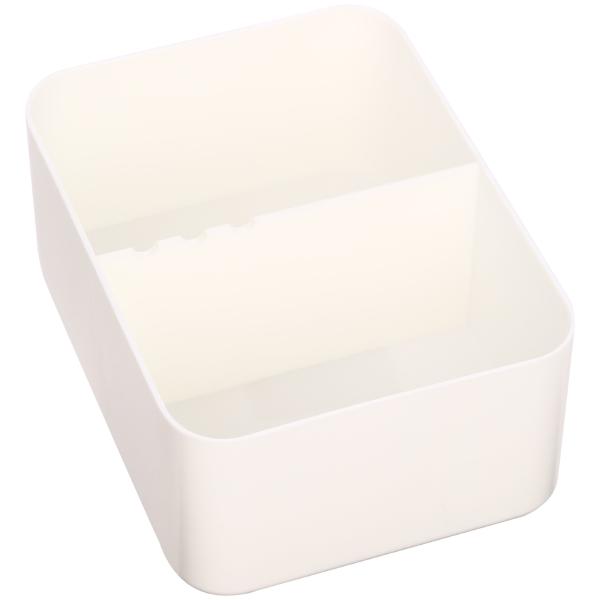 墨運堂 筆洗 角 2穴 プラ 17.5cm 26503