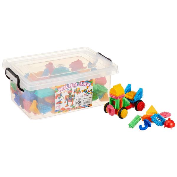ペタペタブロック (コンテナケース入) M 200PCS.