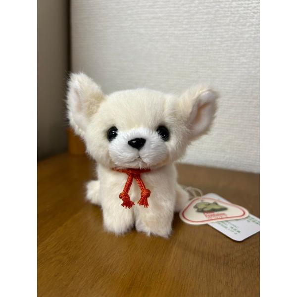 たけのこ キャンディフォンテーヌ チワワ アイボリー ぬいぐるみ 48232