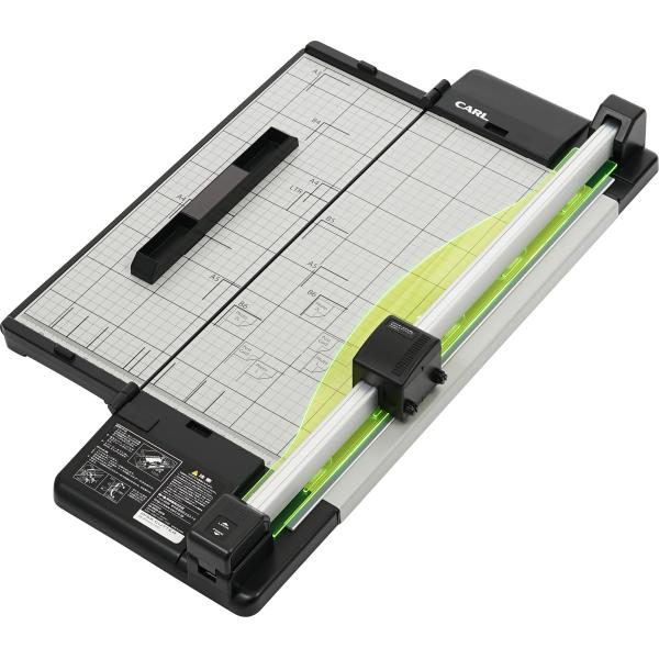 カール事務器 裁断機 ペーパーカッター ディスクカッター・スリム A3対応 50枚裁断 DC-F53...