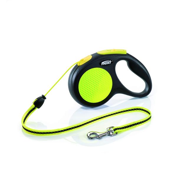 フレキシ (flexi) ニューネオン コード M(20kg未満) 5m [犬用リード]
