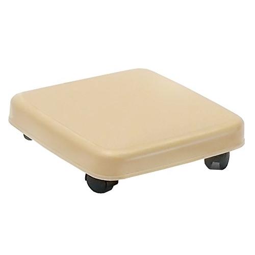 サンコープラスチック(SankoPlastic) キャスター付き台車 ラクゴロ S ベージュ