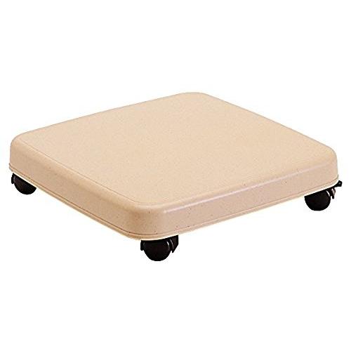 サンコープラスチック(SankoPlastic) すべり止め付き 平台車 ラクゴロ M ベージュ