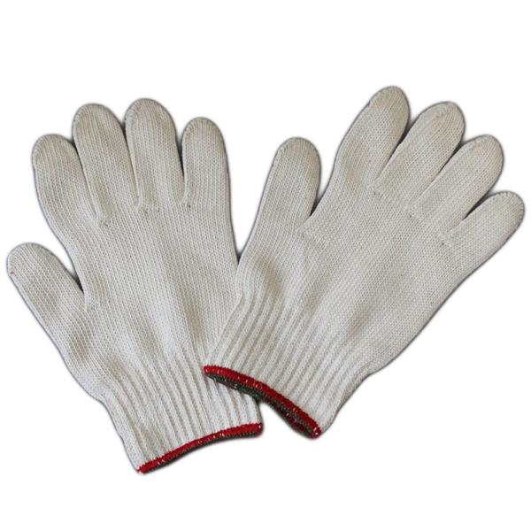 (340) 女性用 綿100% 純綿軍手 日本製 12双 女性や手の小さめの男性に