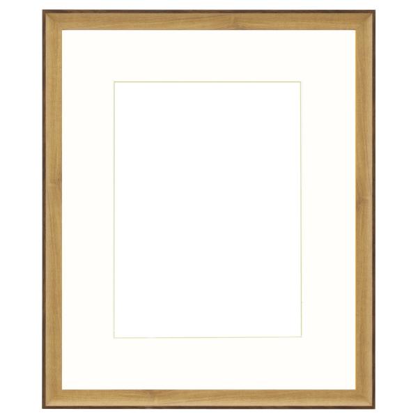 大額 軽量水彩額 水彩F10 オーク 1.5mmUVアクリル 8155