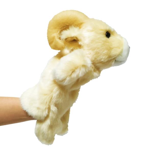 Madrugada なりきり動物トーク かわいい アニマル パペット 人形劇 S374 (こやぎ)