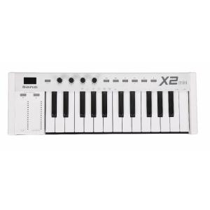 midiplus X2 mini キーボードコントローラー 3フィート、ホワイト